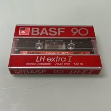 BASF LH EXTRA I 90 Blank Audio Cassette Tape Sealed NOS New