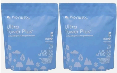 #ad Norwex Ultra Power Plus Laundry Detergent Pack of 2 1 kg Free Shipping $33.99