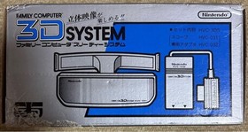 Nintendo Famicom 3D System HVC-031 HVC-032 + Falsion Disk Tested Japan Rare