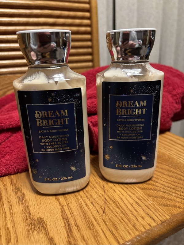 NEW, 2 Bath & Body Works Dream Bright Body Lotion. Shea Butter & Coconut Oil ￼ ￼