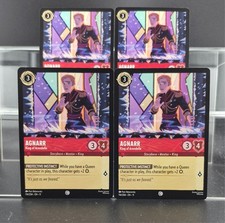 Disney Lorcana Agnarr - King of Arendelle 114/204 Winterspell Common 4 Cards