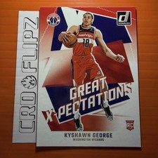 2024-25 Donruss #24 Kyshawn George Great X-Pectations