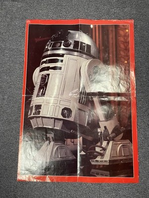 Star Wars R2D2 70er Original Poster Vintage Wohndeko 70s Official Merchandise