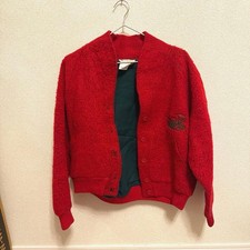 USED GUCCI RED CARDIGAN XS GOOD