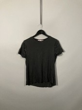 TED BAKER Top - Größe 3 UK12 - Schwarz - Top Zustand - Damen
