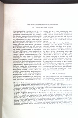 Über verschiedene Formen von Sozialbrache; Borcherdt, Christoph: