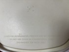 2 Collectible Corning Ware A-1-PC Plastic White Casserole Dish Covers — photo 6