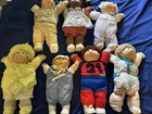 Vintage 1980s Cabbage Patch Kids Lot of 7 Dolls 1978 - 1982 Original