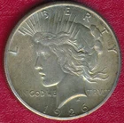 1926 PEACE SILVER DOLLAR **ABOUT UNCIRCULATED** FREE SHIPPING