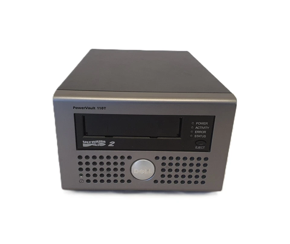 Dell PowerVault 110T External SCSI Ultrium LTO2 Tape Drive & LVD/SE Terminator - Image 2 of 4