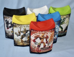 Lego Bionicle GLATORIAN LEGENDS (8984-8989) Complete + Canisters & Instructions