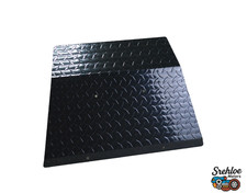 Srehloe Aluminum Diamond Plate Front Bumper Shock Cover for EZGO PDS Golf Cart