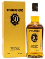 5700€/L Springbank 30 Jahre Single Malt Scotch Whisky 46% Vol 0,7L