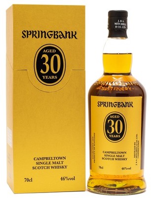 5700 /L Springbank 30 Jahre Single Malt Scotch Whisky 46% vol 0,7L