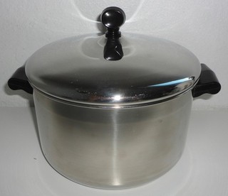 Vintage Farberware 4qt Sauce Pot w/ Lid Made in USA