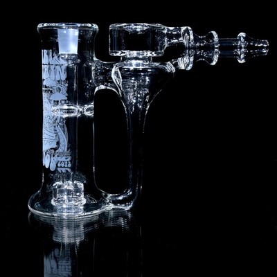 Bear Mountain Studios BMS RBH Recycler RBR 14mm Heady Rig Sovereignty Glass Toro
