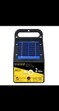 Solar Powered Electric Fence Charger 2 Mile Low Impedance Energizer