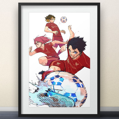 Blue Lock - Manga Promotional Illustration - 11x17'' Poster - Art Poster anime
