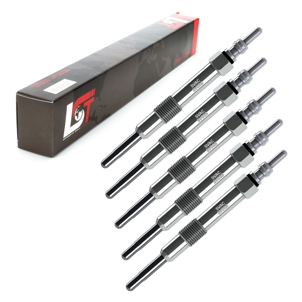 5X Glow Plug Glow Plug For ALFA ROMEO 156 932 SPORTWAGON 166 936 2.4 JTD