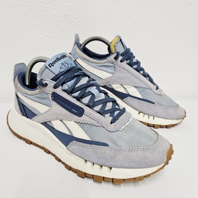 Reebok Classic Legacy Brave Blue Gum Herren Gr. UK 7 Wildleder Turnschuhe FY7557