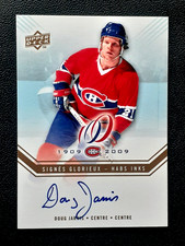 DOUG JARVIS 2008-09 UD MONTREAL CANADIENS CENTENNIAL HABS INKS #HABS-DJ    077