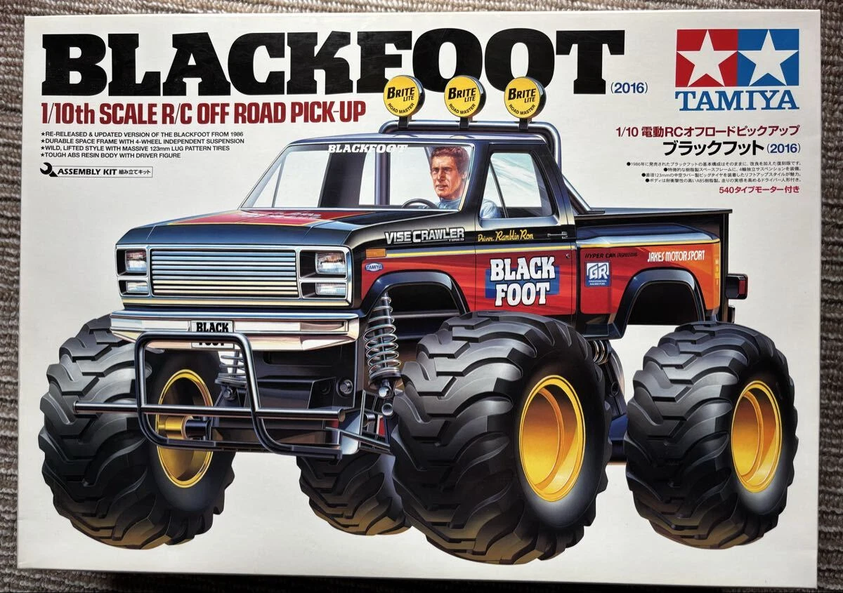 Tamiya Blackfoot 1:10 RC Model Cars, Trucks & Motorcycles for sale