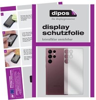 Schutzfolie FüR Samsung Galaxy S22 Ultra RüCkseite Display Folie Klar