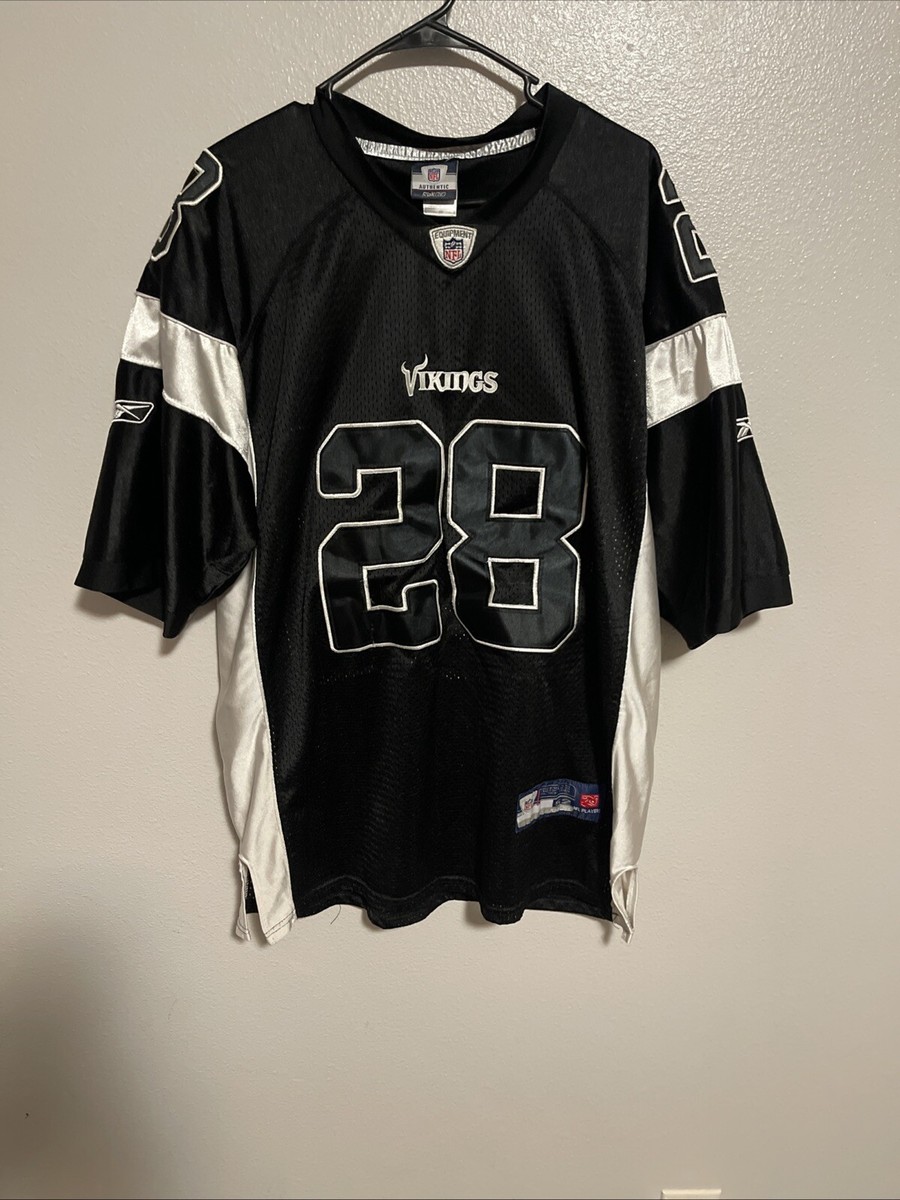 Adrian Peterson Minnesota Vikings Black Stitched NFL Reebok
