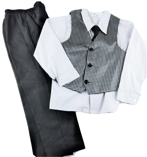 dress pants shirt diamond vest tie 