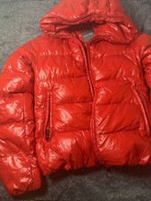 Duvetica Down Jacket Womens Size40 Red