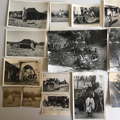 Konvolut 19 alte Fotos Afrika, Maghreb um 1930-40