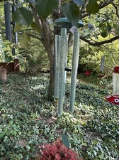 Smart Buy $$ Wind Chime🛎️ Tuned Metal Large Canopy Verdi Green 51 inches