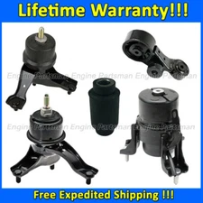 K2791 Engine Motor&Transmission Mount Set Fits 2007-2010 Toyota Sienna 3.5L AWD