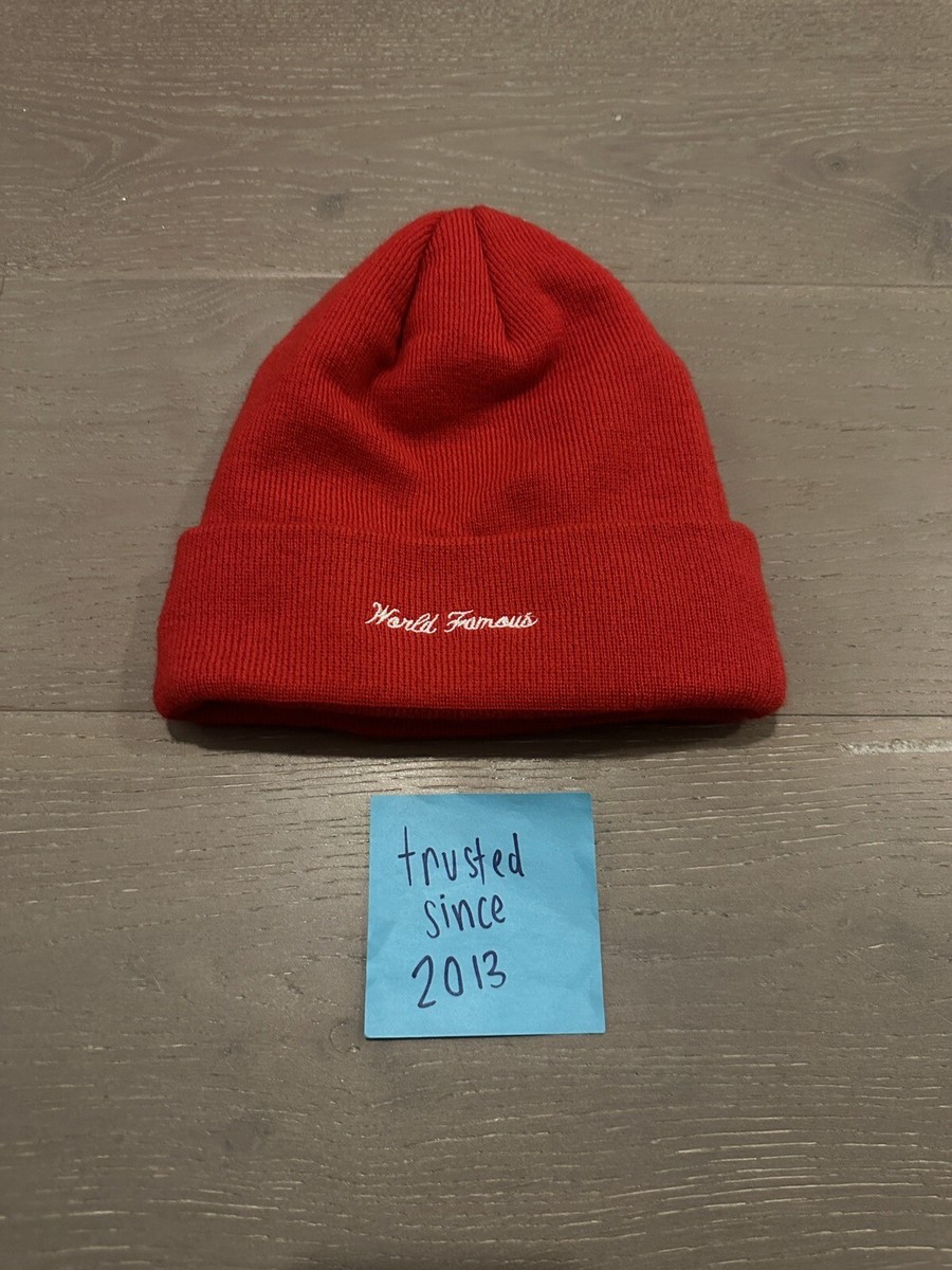 Supreme Red Purple New Era Box Logo Beanie FW17 2017 | eBay