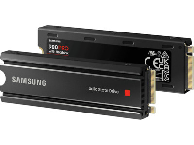 SAMSUNG NVMe PCIe 4.0 SSD 980 PRO Heatsink, Playstation 5 kompatibel,