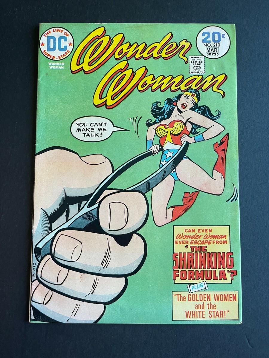 Wonder Woman #210 - The Golden Women And The White Star! (DC, 1974
