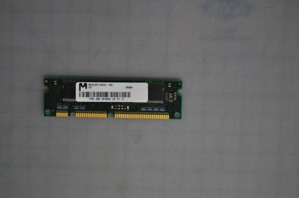 Cisco Memory 4 MB Sdram Dimm SYNCH100P 100MHZ 15-3292-01 - Image 2 of 3
