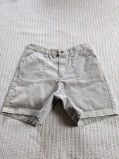 VTG 90s LEE RIDERS Casuals Shorts Womens 10 Tan Khakis High Waist 100 Cotton