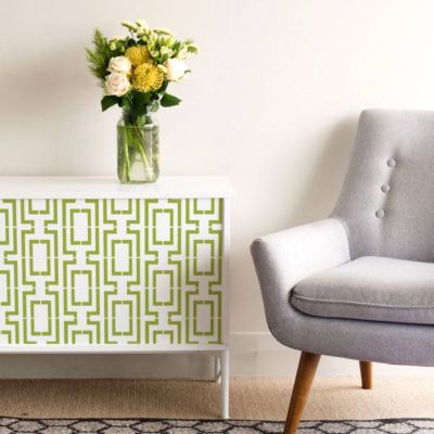 Connection Craft Stencil - Size SMALL - By Cutting Edge Stencils 