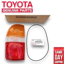 01 - 04 TOYOTA TACOMA REAR DRIVER LEFT SIDE TAIL LIGHT LENS W/ GASKET OEM NEW
