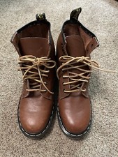 Dr. Marten Made In England Leather Boot With Leather Lace US Size 5
