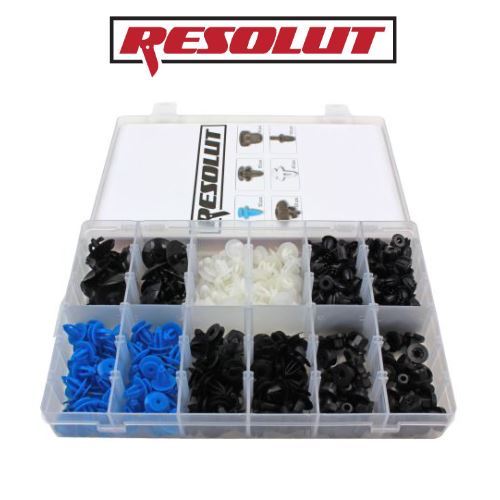 RESOLUT Vauxhall / Opel Assorted Trim Clips 300 Pieces 9038
