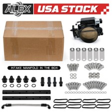 102mm Ls1 Ls2 Ls6 4.8l 6.0l Low Profile Intake Manifoldfuel Railthrottle Body 102mm Ls1 Ls2 Ls6 4.8l 6.0l Low Profile Intake Manifoldfuel Railthrottle Body