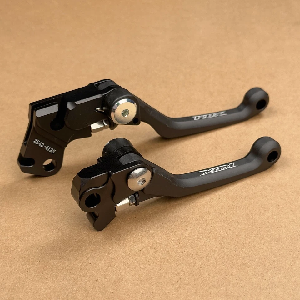 Palancas de embrague de freno de mano pivote CNC para KAWASAKI KDX200R KDX220R KDX250 3262/3125 Foto 2 de 4