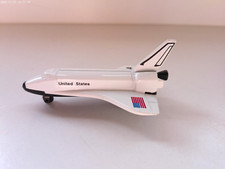 NASA Space Shuttle USA 3.5-inch Diecast Vehicle White w/Flag Detail