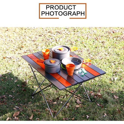 Portable Camping Folding Table Outdoor Lightweight Camping Aluminum Table - Picture 6 of 6