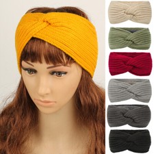 Suhine Set 12 Pezzi Invernali: 6 Fasce Per Capelli Uncinetto + 6 Guanti Touchscreen – Caldi, Colorati, Unisex