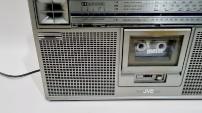 VINTAGE JVC RC-656 L Boombox Cassette Radio Recorder - Parts only