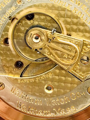 Serviced Only 800 Made 2 Tones 1910 Waltham 18S 17J Gr 836 Pocket