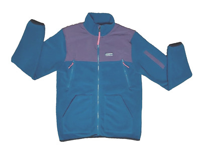 *VINTAGE* Size SMALL QUICKSILVER Mens Jacket Fleece Sweater Outdoor Utility RARE